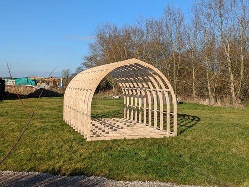 Glamping pod frame garden - , frame,