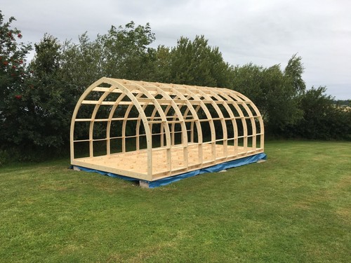 Glamping pod frame - glamping, frame,